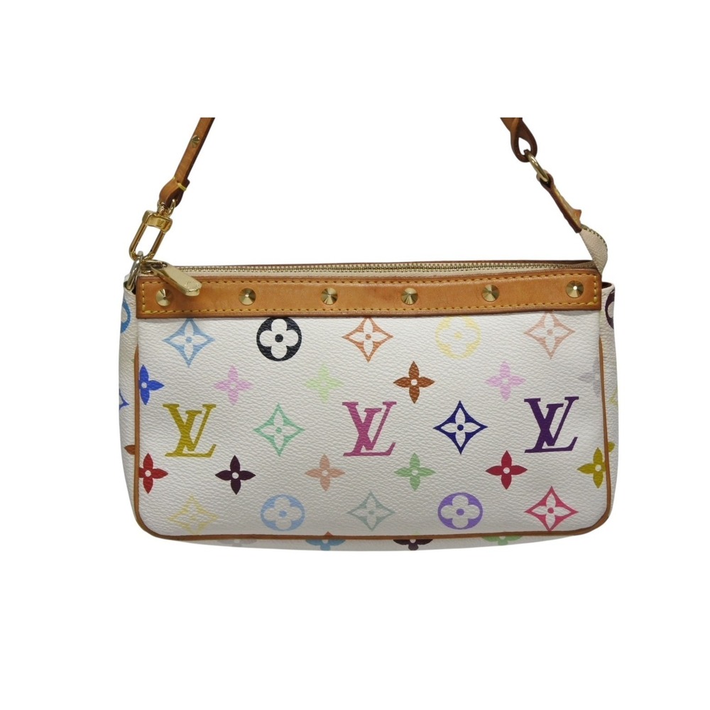 LOUIS VUITTON Pochette Accessoires Monogram Multicolore Multicolor by Takashi - Picture 2 of 9